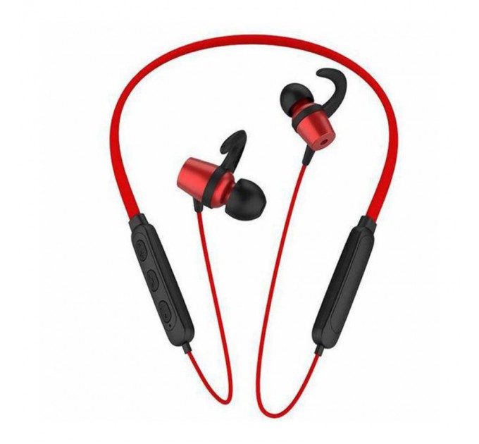Бездротові Bluetooth навушники Celebrat A15 Red