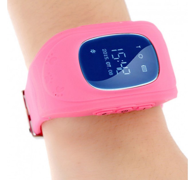 Розумний годинник Smart Watch Baby Q50 LBS + GPS (Pink)