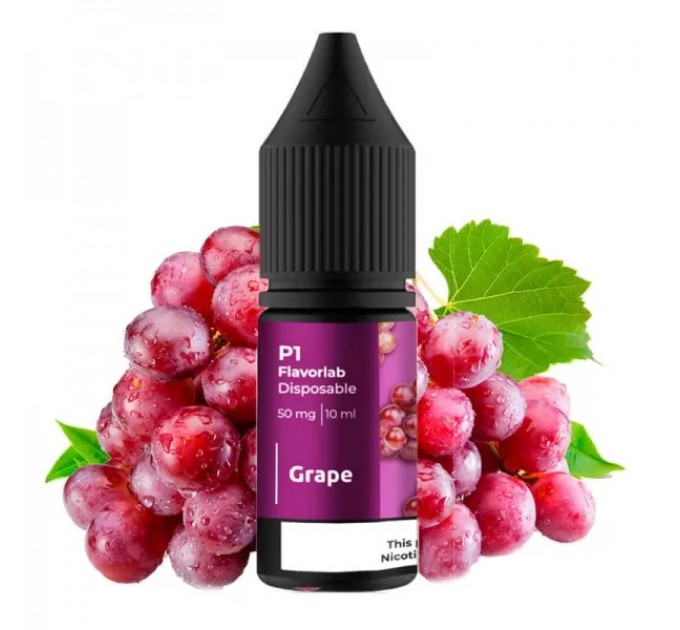 Жидкость для POD систем Flavorlab P1 Grape 10 мл 50 мг (Виноград)