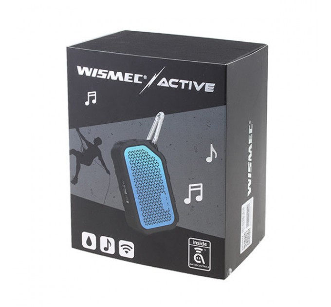 Батарейный мод Wismec Active Bluetooth Music 80W 2100mAh Box Mod Blue