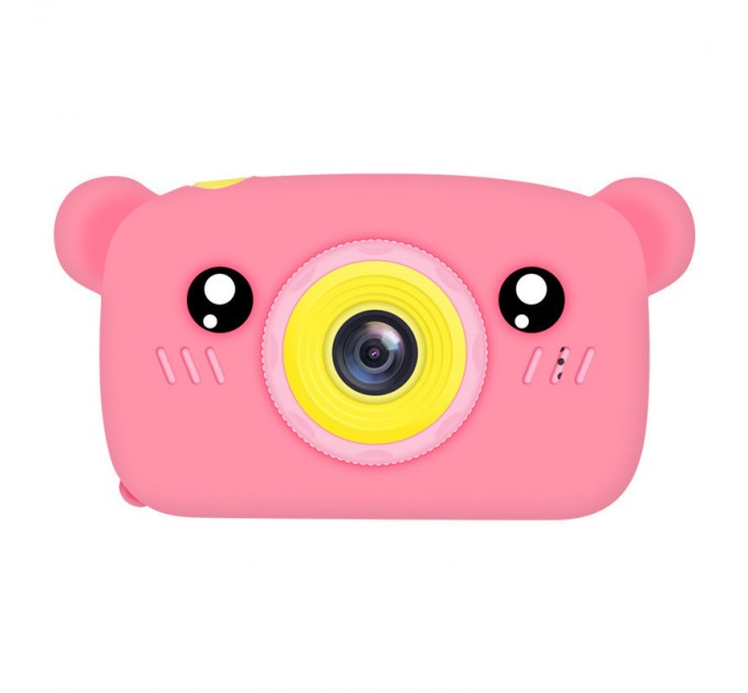 Фотоапарат дитячий ведмедик Teddy GM-24 (Pink)