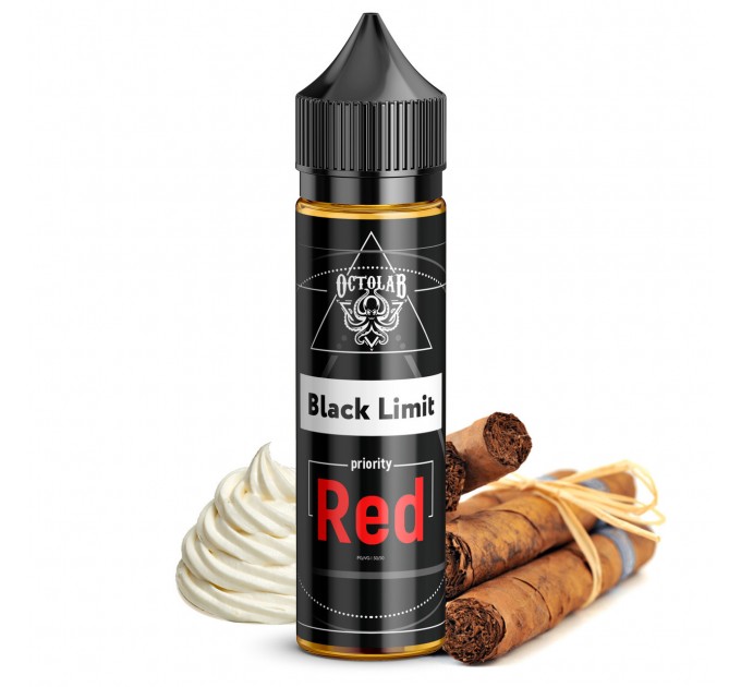 Жидкость для POD систем Black Limit Red 5 мг 60 мл (Табак с заварным кремом)