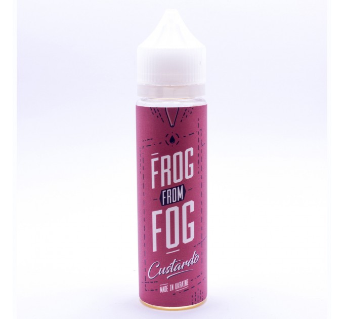 Жидкость для электронных сигарет Frog from Fog Custardo 0 мг 60 мл (Клубника + Крем)