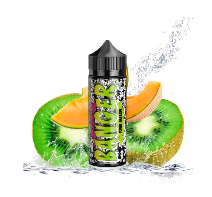 Жидкость для электронных сигарет BANGER Kiwi Melon 1.5 мг 120 мл (Киви + Дыня)
