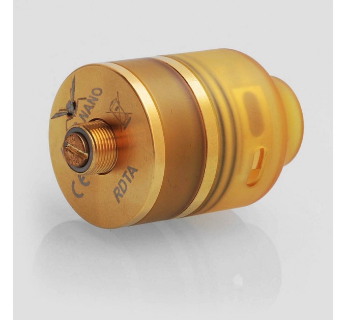 Дріп-атомайзер OUMIER Wasp Nano RDTA 2ml Atomizer (Gold)