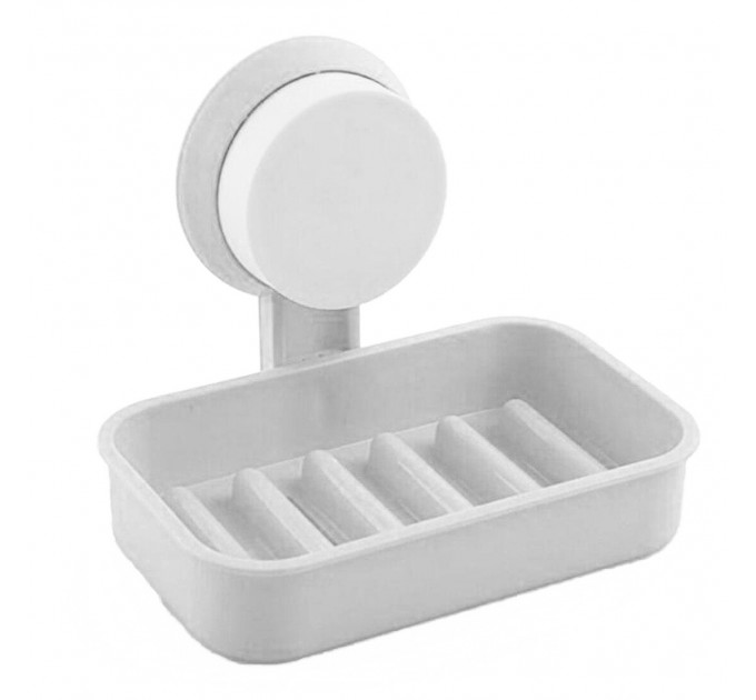 Мильниця на присосці Soap Box Multifunctional (White)