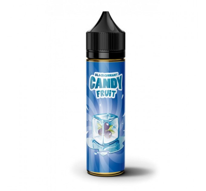 Жидкость для электронных сигарет Сandy Fruit Black currant 3 мг 60 мл (Черная смородина + клубника)