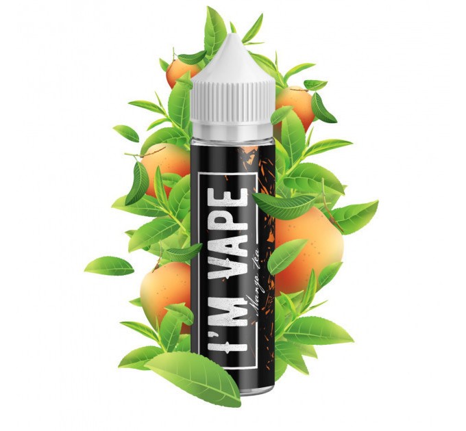 Жидкость для электронных сигарет I'М VAPE Mango Tea 0 мг 60 мл (Чай с манго)