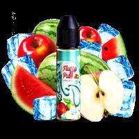 Жидкость для электронных сигарет Fluffy Puff Melon Apple ICE 0 мг 60 мл (Холодный фрэш арбуза и яблока)