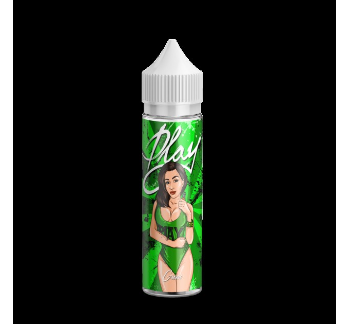 Жидкость для электронных сигарет PLAY Green 0 мг 60 мл (Прохладная дыня)