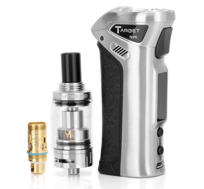 Електронна сигарета Vaporesso Target VTC 75W Kit (Сталевий)