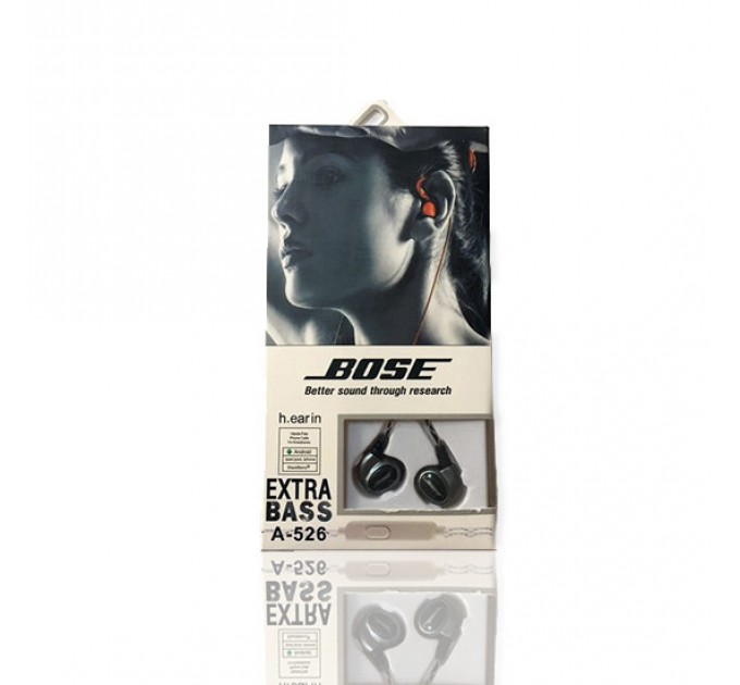 Вакуумні навушники BOSE A-526 (Gray)