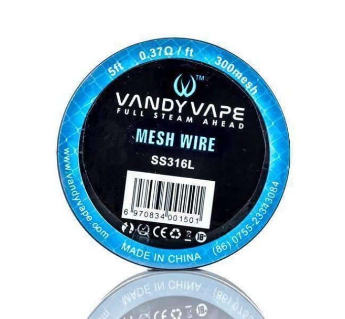 Катушка сетки Vandy Vape Mesh Wire DIY SS316 300 mesh