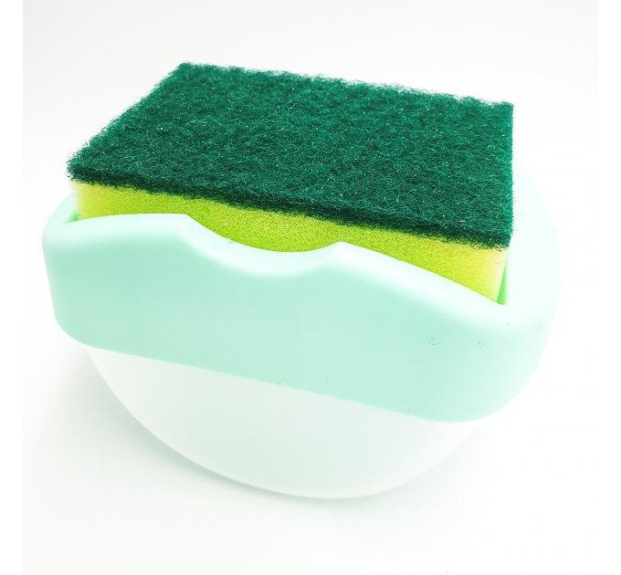 Диспенсер SOAP PUMP SPONGE CADDY настільний (Green)