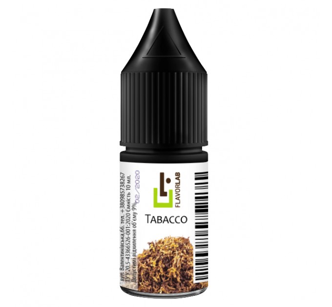 Ароматизатор FlavorLab 10 мл Tabacco (Тютюн)