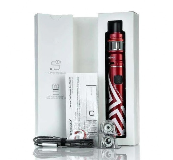 Електронна сигарета Cascade One Plus SE 3000mAh Vaporesso 6.5ml Kit Red