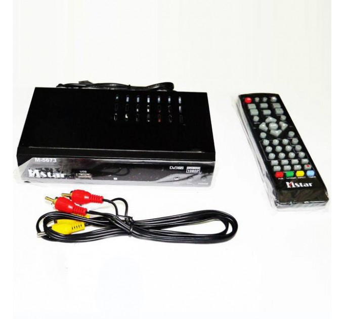Цифровой ТВ тюнер Т2 Mstar M-5673 с Wi-Fi, USB, YouTube