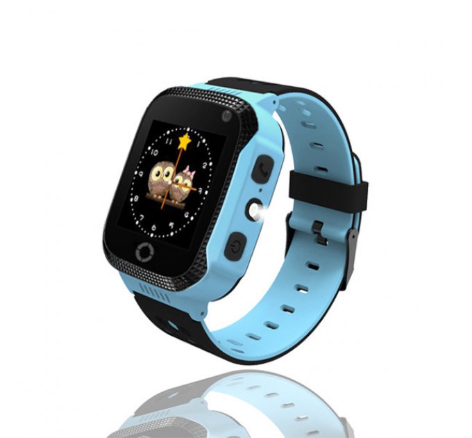 Розумний годинник Smart Watch Baby Q02 LBS + GPS (Blue)