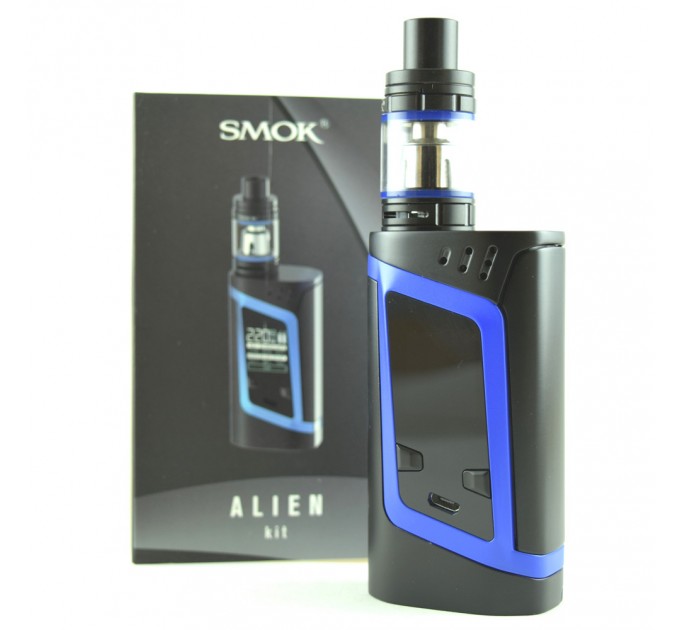 Електронна сигарета Smok Alien TC 220W Kit Blue