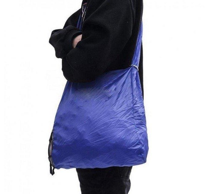 Складная сумка-шоппер Shopping bag (Blue)
