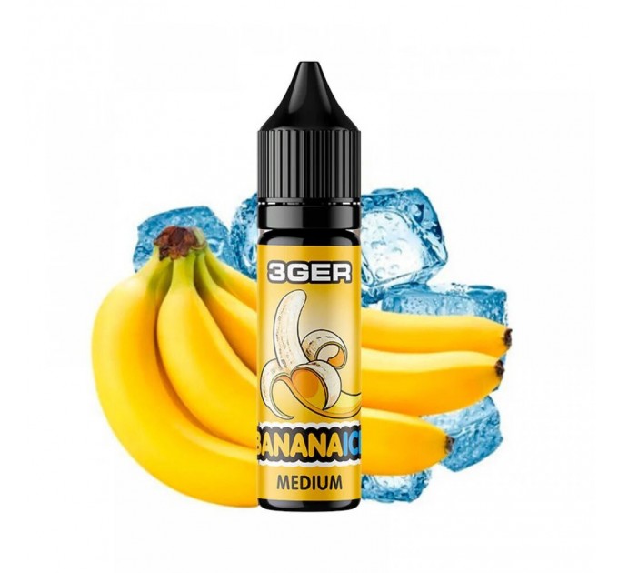 Жидкость для POD систем 3GER Salt Banana Ice 15 мл 50 мг (Банан лед)