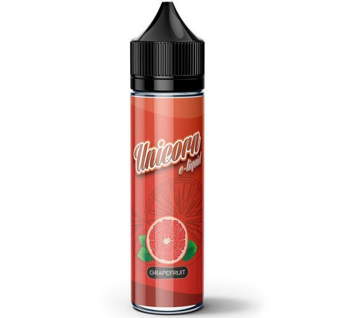 Жидкость для электронных сигарет Unicorn Grapefruit 0 мг 60 мл (Грейпфрут)