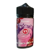 Рідина для електронних сигарет Ice Cream V2 Yogurt 0 мг 100 мл (Йогуртове морозиво)