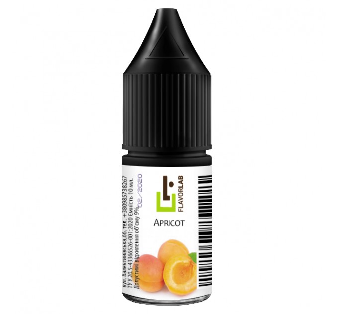 Ароматизатор FlavorLab 10 мл Apricot (Абрикос)