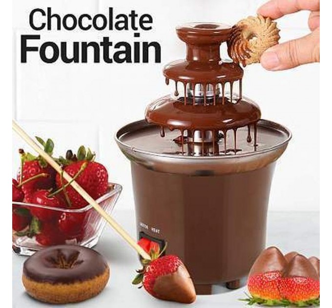 Шоколадний фонтан Fondue Fountain (Brown)