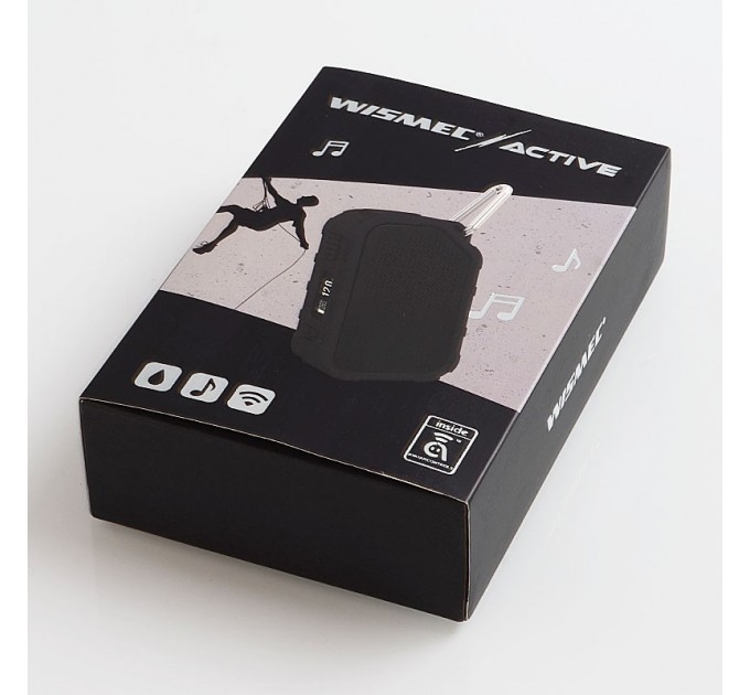 Батарейный мод Wismec Active Bluetooth Music 80W 2100mAh Box Mod Black