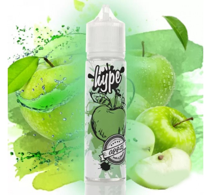 Жидкость для электронных сигарет Hype Organic Apple 60 мл 3 мг (Яблоко, холодок)
