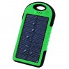 Power Bank Samsung ES500 8000 mAh 2USB із сонячною батареєю Quality (Green)