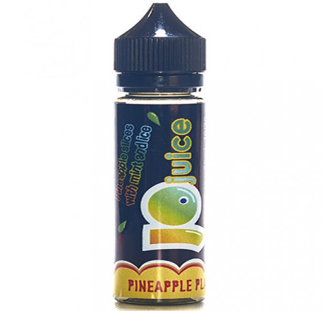 Жидкость для электронных сигарет Jo Juice Pineapple play 0 мг 120 мл (Ананас с мятой и льдом)