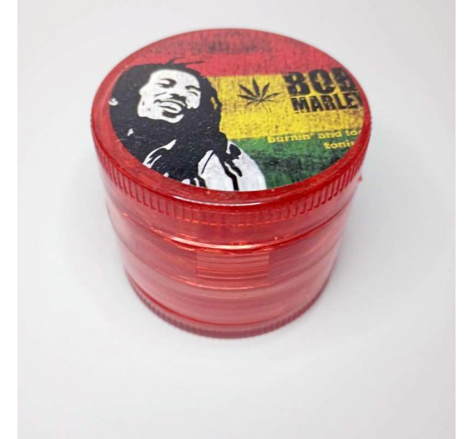 Гриндер для тютюну HL-176 Bob Marley (Red)