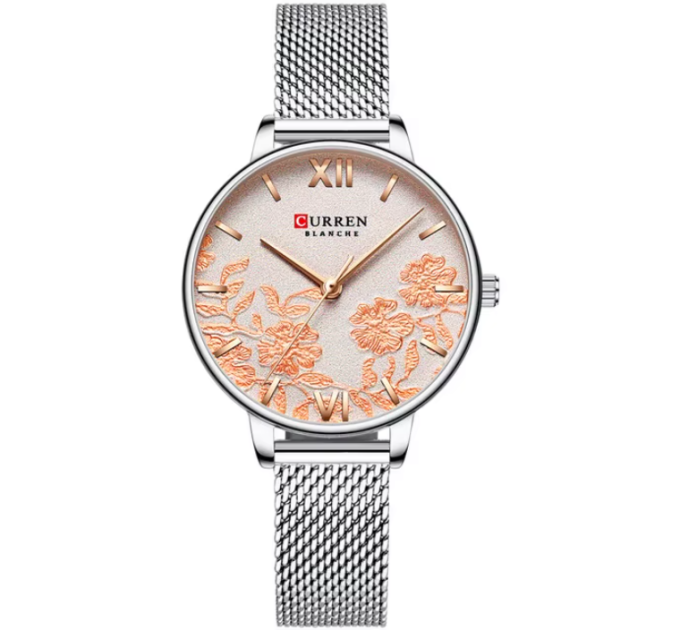 Часы наручные женские Curren 9065B (Silver) (18681)