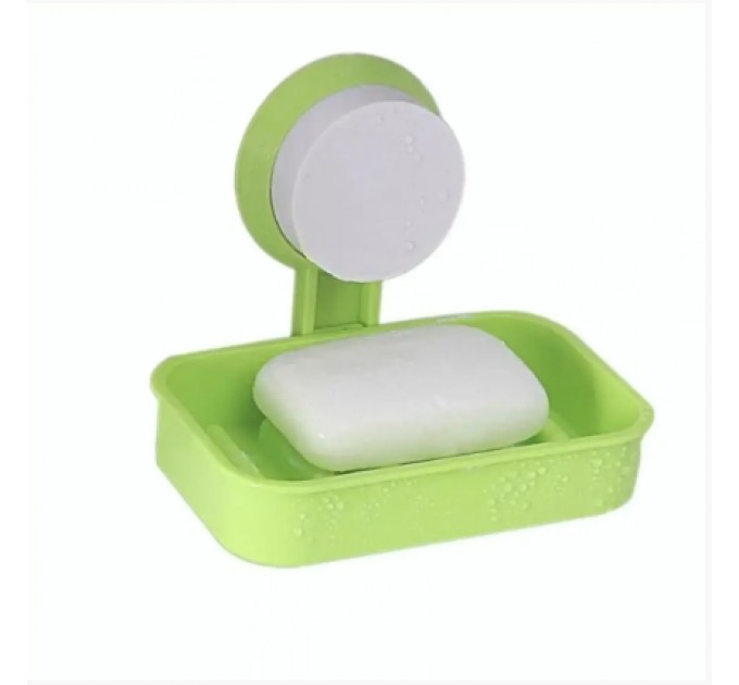 Мыльница Soap Box Multifunctional на присоске (Green)