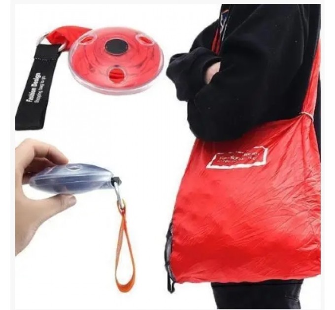 Складна сумка-шоппер Shopping bag (Red)