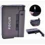 Портсигар на 10 сигарет с зажигалкой FOCUS №XT-4938 Black