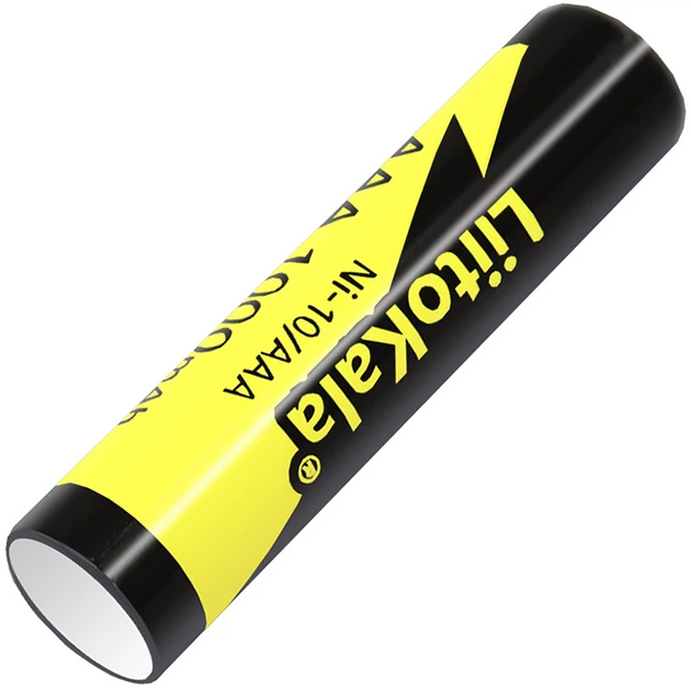 Аккумулятор AAA LiitoKala Ni-10 1000 mAh мизинчиковый Ni-MH 1.2V Выпуклый плюс (19320)