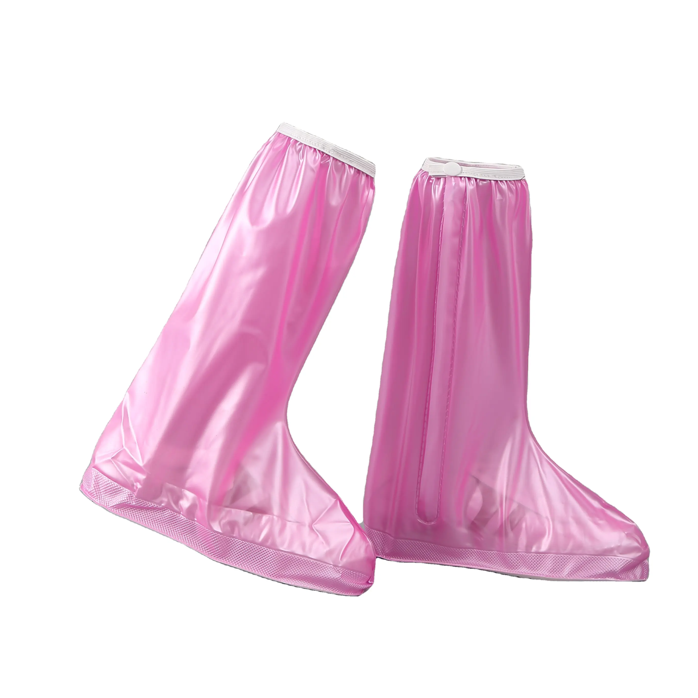 Бахилы на обувь ПВХ от воды и грязи LVR 819A M 37-38 26.5 см (Pink) (16180)