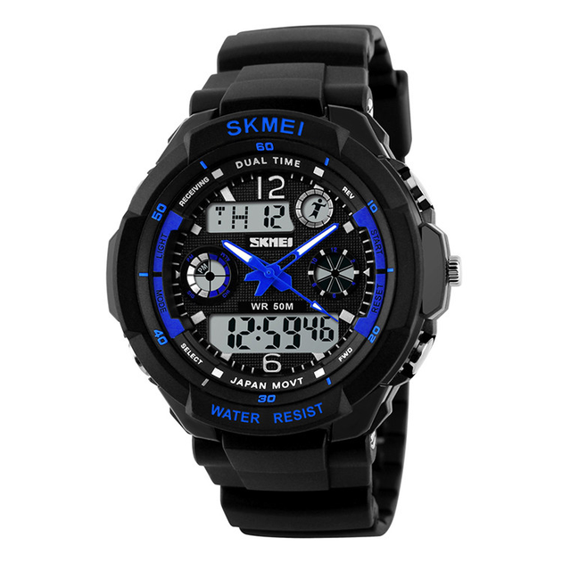 Часы наручные детские Skmei 1060 Original (Blue, 1060BU)