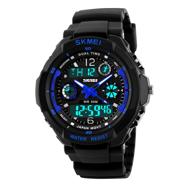 Часы наручные детские Skmei 1060 Original (Blue, 1060BU) (17106)