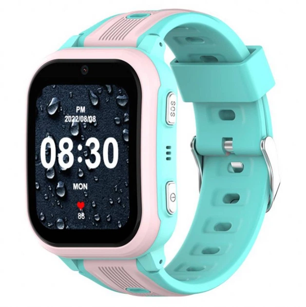 Детские смарт-часы Wonlex KT41 Original часы-телефон с видеозвонком GPS WI-FI и SIM-картой (Pink)