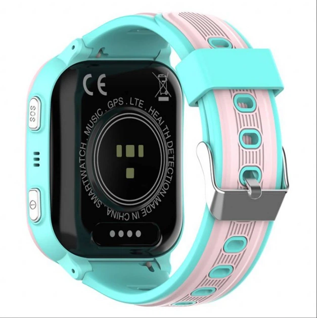 Детские смарт-часы Wonlex KT41 Original часы-телефон с видеозвонком GPS WI-FI и SIM-картой (Pink) (19140)