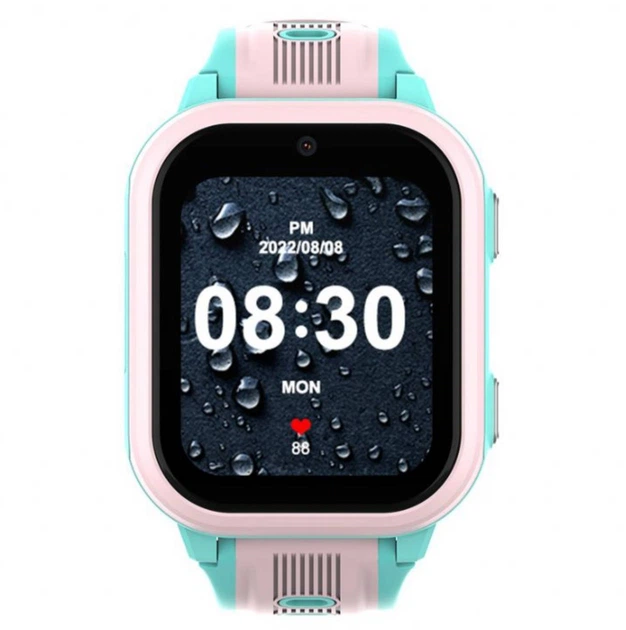 Детские смарт-часы Wonlex KT41 Original часы-телефон с видеозвонком GPS WI-FI и SIM-картой (Pink) (19140)