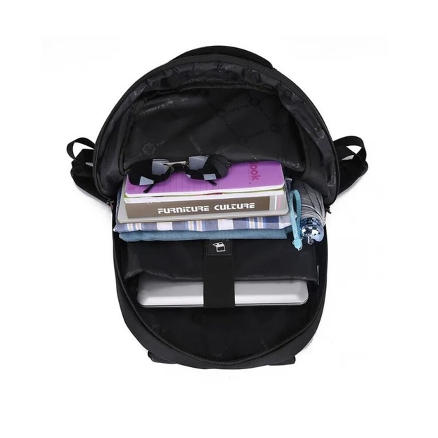 Городской рюкзак Tigernu T-B3032C 17л для ноутбука 15.6'' (Black) (17045)
