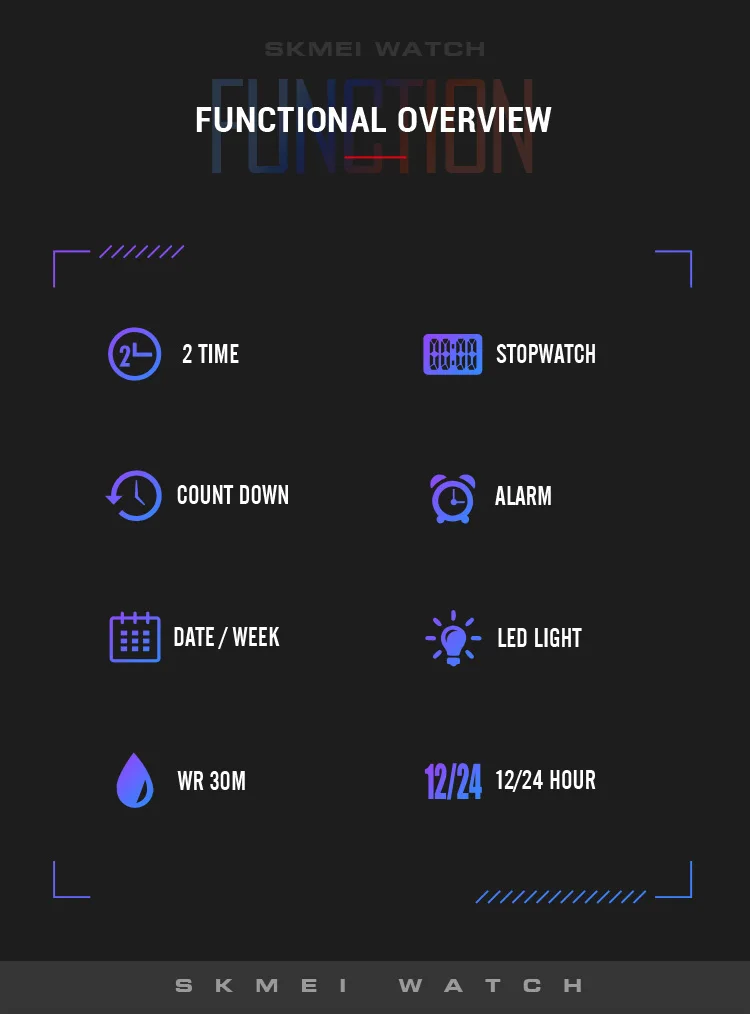 Мужские наручные часы Skmei 1864 Original стальные классические спортивные (Black White steel, 1864SBKWT) (19150)