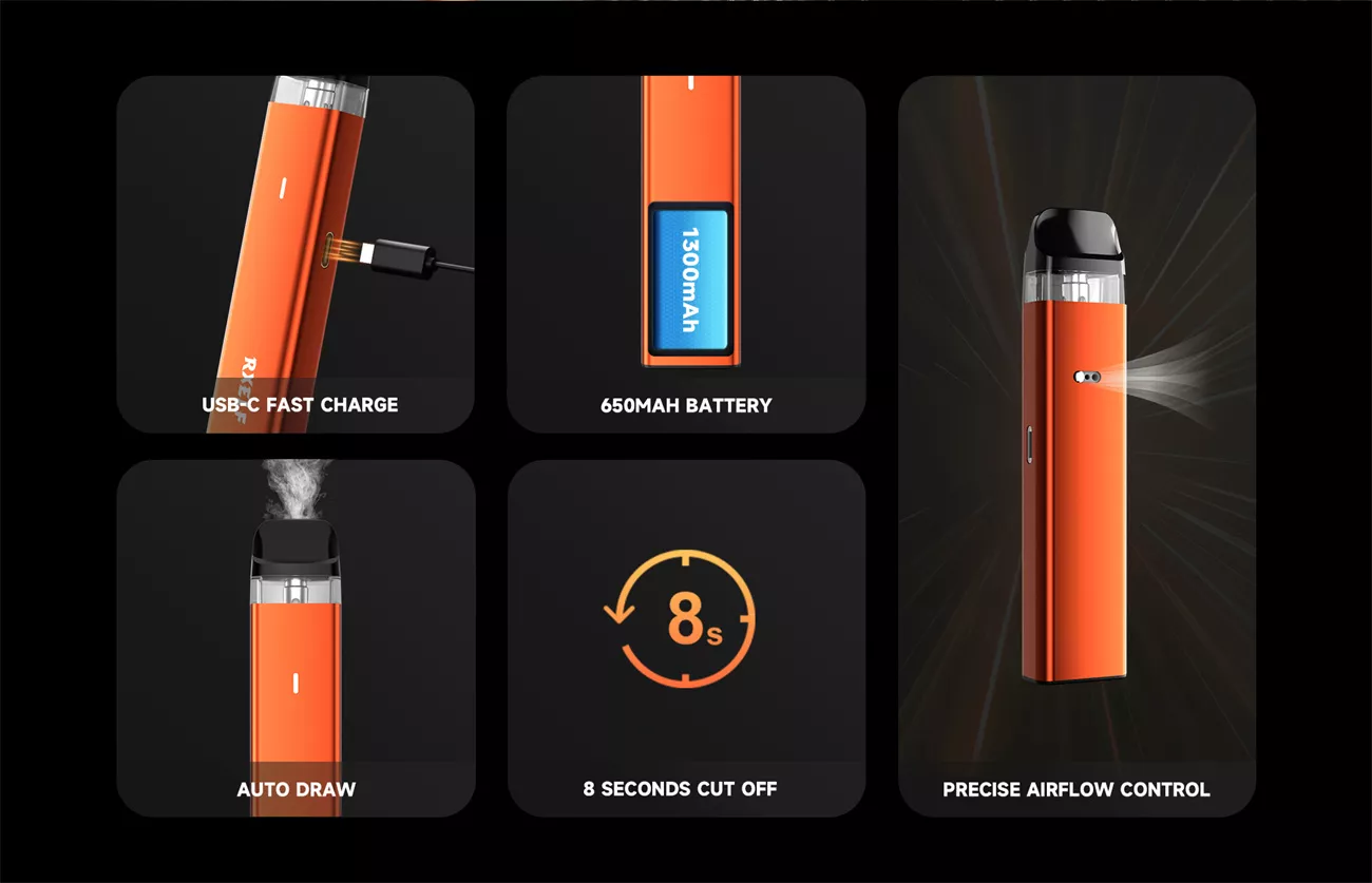 Набор RXELF XMate C Pod 650mAh 2ml Original Kit (Icy Silver) (18563)