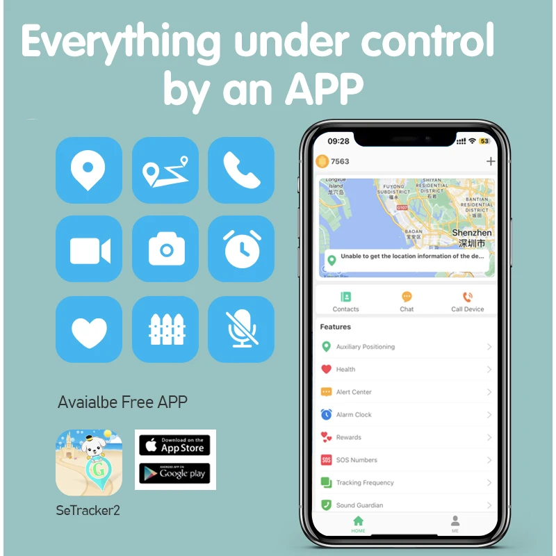 Смарт годинник-телефон дитячі Wonlex KT31 4G з камерою WI-FI GPS SIM-картою Original (Синій) (16997)