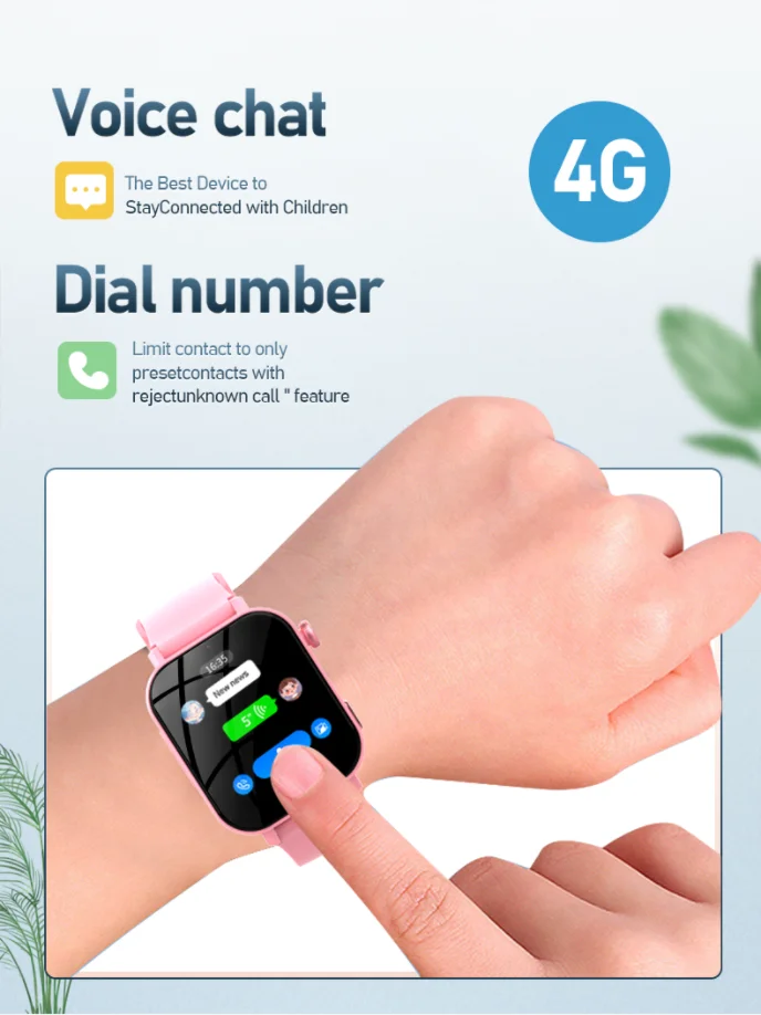 Смарт часы-телефон детские Wonlex KT36 Original с видеозвонком WI-FI GPS SIM-карта (Black) (18348)